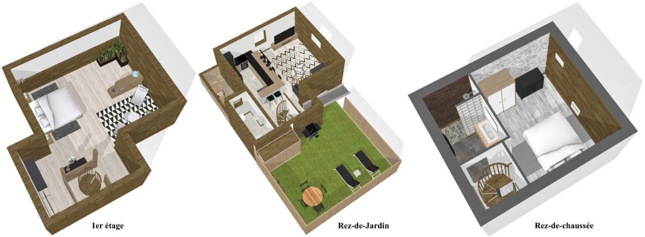 Le Grenier 1821 - Mini Chalet - Centre Village - Aravistour Сен-Жан-де-Сикст Екстериор снимка