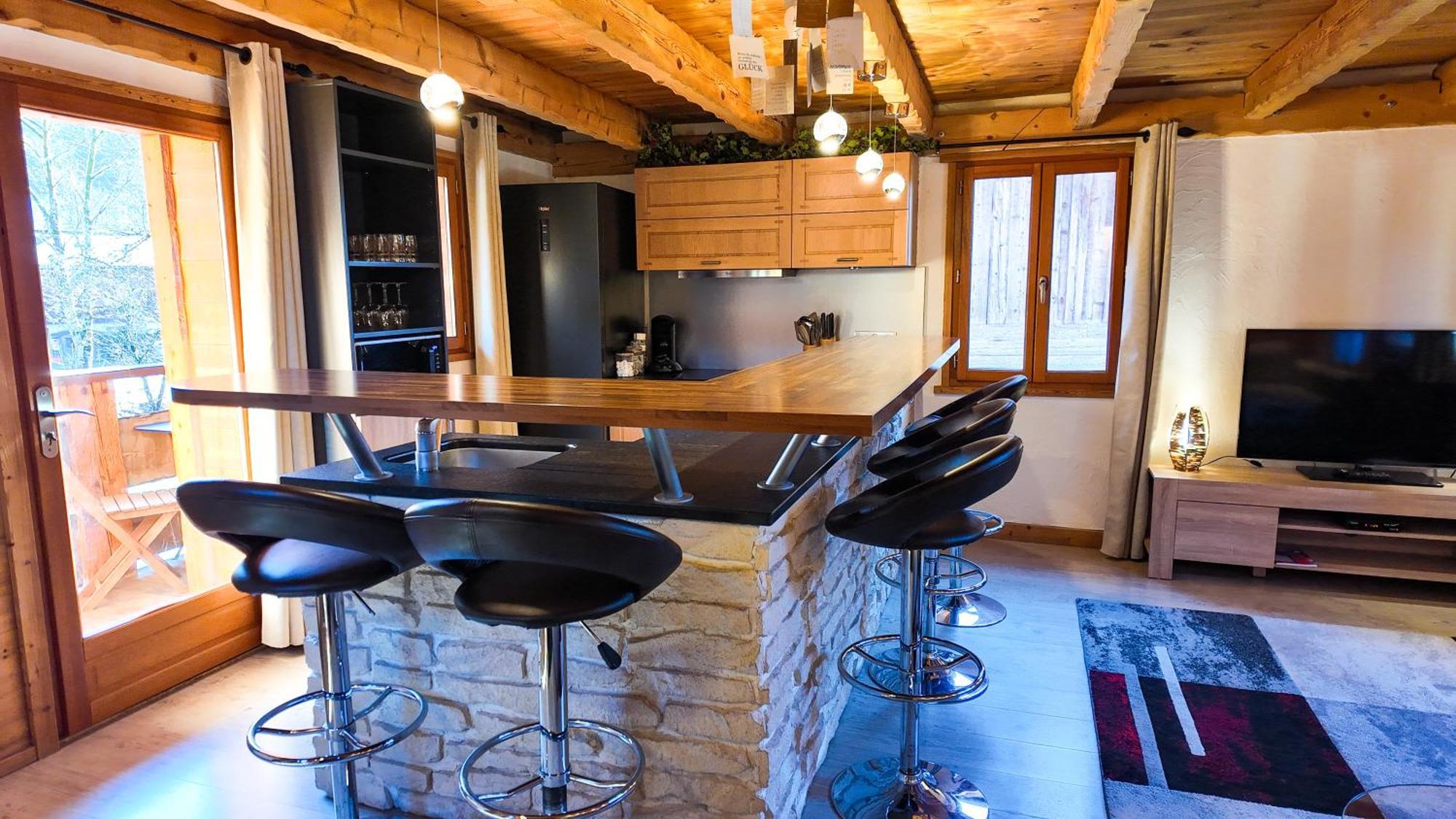 Le Grenier 1821 - Mini Chalet - Centre Village - Aravistour Сен-Жан-де-Сикст Екстериор снимка